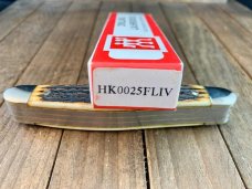 Henckels by Boker 4 Blade Stockman Fossilized Ivory Pin Feather Jigged Henckels by Boker 4 Blade Stockman Fossilized Ivory Pin Feather Jigged