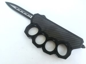 Automatic Out The Front Knuckle Trench Knife Folder