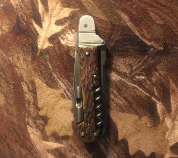 EXTRMLEY RARE WITH A PROBLEM  VOSS CUTLERY HORSEMAN