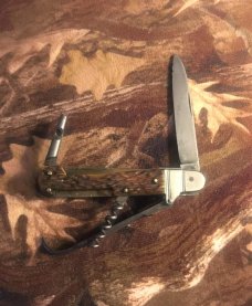 EXTRMLEY RARE WITH A PROBLEM  VOSS CUTLERY HORSEMAN