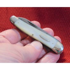 EXCELLENT VINTAGE ULSTER KNIFE CO. NY. DOGLEG WHITTLER KNIFE GENUINE PEARL 1876-1941 EXCELLENT VINTAGE ULSTER KNIFE CO. NY. DOGLEG WHITTLER KNIFE GENUINE PEARL 1876-1941