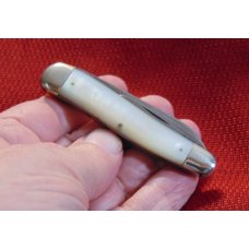 EXCELLENT VINTAGE ULSTER KNIFE CO. NY. DOGLEG WHITTLER KNIFE GENUINE PEARL 1876-1941 EXCELLENT VINTAGE ULSTER KNIFE CO. NY. DOGLEG WHITTLER KNIFE GENUINE PEARL 1876-1941