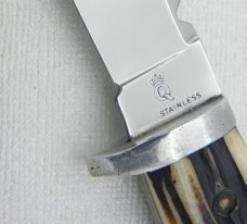 Queen Cutlery #87 Expert Fish Knife: 8 1/2” overall with a 4 1/2” blade, early 1950s Queen Cutlery #87 Expert Fish Knife: 8 1/2” overall with a 4 1/2” blade, early 1950s