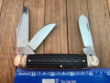 Bulldog Cattle Knife Stockman Green Rope Jigged Bone Bulldog Cattle Knife Stockman Green Rope Jigged Bone