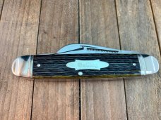 Bulldog Cattle Knife Stockman Green Rope Jigged Bone Bulldog Cattle Knife Stockman Green Rope Jigged Bone
