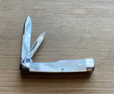 CASE Gunstock Knife Mother of Pearl Presentation Box CASE Gunstock Knife Mother of Pearl Presentation Box