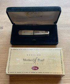 CASE Gunstock Knife Mother of Pearl Presentation Box CASE Gunstock Knife Mother of Pearl Presentation Box