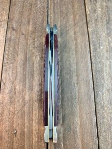 German Eye Brand Carl Schlieper 3 Eye Half Congress Jigged Bone Solingen Germany