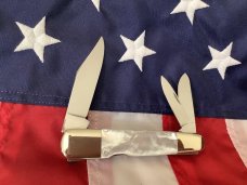 Winchester Mfg Whittler Dirk style Knife with Beautiful Mother of Pearl Handles - NOS Winchester Mfg Whittler Dirk style Knife with Beautiful Mother of Pearl Handles - NOS