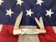 Winchester Mfg Whittler Dirk style Knife with Beautiful Mother of Pearl Handles - NOS Winchester Mfg Whittler Dirk style Knife with Beautiful Mother of Pearl Handles - NOS