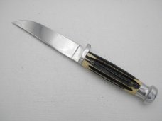 Queen Cutlery #89 Hunting Knife: 7 3/4” overall with a 4” blade, early 1950s Queen Cutlery #89 Hunting Knife: 7 3/4” overall with a 4” blade, early 1950s