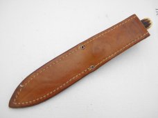Queen Cutlery #73 Hunting Knife: 8” overall with a 4” blade, 1950s, Queen Cutlery #73 Hunting Knife: 8” overall with a 4” blade, 1950s,