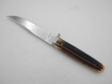 Queen Cutlery #73 Hunting Knife: 8” overall with a 4” blade, 1950s, Queen Cutlery #73 Hunting Knife: 8” overall with a 4” blade, 1950s,
