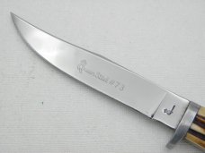 Queen Cutlery #73 Hunting Knife: 8” overall with a 4” blade, 1950s, Queen Cutlery #73 Hunting Knife: 8” overall with a 4” blade, 1950s,