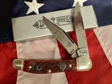 Boker Copperhead Knife w/ Red Bone Handles & 2 Boker Shields -NOS in Original Box Boker Copperhead Knife w/ Red Bone Handles & 2 Boker Shields -NOS in Original Box