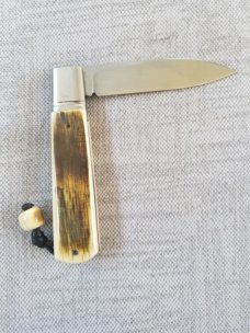 Vincenzo Balistreri Mammoth Ivory Sfliato Slipjoint 4" cld..N690..Lanyard pin..jimping and filework Vincenzo Balistreri Mammoth Ivory Sfliato Slipjoint 4" cld..N690..Lanyard pin..jimping and filework