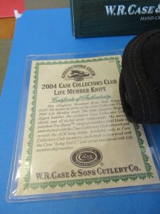 Case Collector Club Allegheny Mountain Rogers Bone Mini Trapper Pattern # 6207 SS