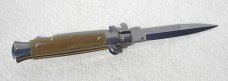 NEW FRANK BELTRAME 9" GENUINE FRENCH BOVINE HORN BAYONET BLADE ITALIAN STILETTO