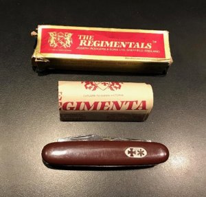 Vintage Joseph Rogers England "The Regimentals" Swiss Army Style Camper Multi-Tool Pocket Knife