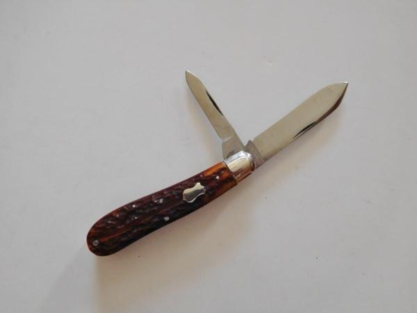 Antique c.1914 Waterville Bone Handle MINT CONDITION Dogleg Jack Pocket Knife Antique c.1914 Waterville Bone Handle MINT CONDITION Dogleg Jack Pocket Knife