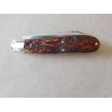 Antique c.1914 Waterville Bone Handle MINT CONDITION Dogleg Jack Pocket Knife Antique c.1914 Waterville Bone Handle MINT CONDITION Dogleg Jack Pocket Knife