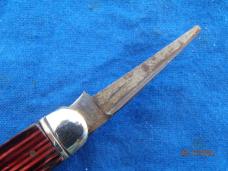 Made in USA Cattle knife Pink & Black handles