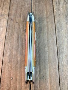 Schatt and Morgan Canoe Whittler Autumn Honeycomb Jigged Bone 