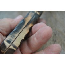 Imperial Prov. R.I. USA Hunting Knife Used Brass Guard Staglon Handles Full Tang Thumb Guard Imperial Prov. R.I. USA Hunting Knife Used Brass Guard Staglon Handles Full Tang Thumb Guard