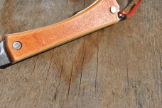 Mexican Tiajuana Switch Blade Mint TarnishEarly Fiber Handle Original Red Leather Cord Sterile Blade Mexican Tiajuana Switch Blade Mint TarnishEarly Fiber Handle Original Red Leather Cord Sterile Blade