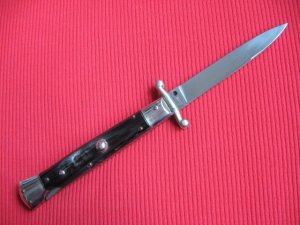 Vintage 1960's Italian 9" Swing Guard STILETTO Switchblade