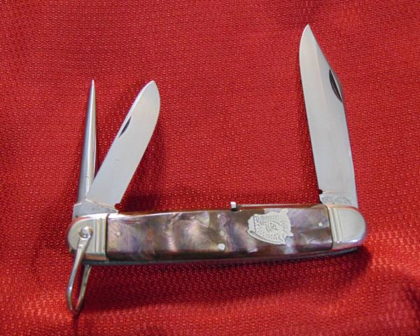 EXCELLENT VINTAGE WESTERN STATES BOULDER COLD. ARCH STAMPINGS BIG BUFFALO CAMP KNIFE 1911-1951 EXCELLENT VINTAGE WESTERN STATES BOULDER COLD. ARCH STAMPINGS BIG BUFFALO CAMP KNIFE 1911-1951