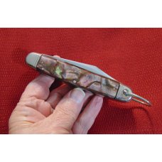 EXCELLENT VINTAGE WESTERN STATES BOULDER COLD. ARCH STAMPINGS BIG BUFFALO CAMP KNIFE 1911-1951 EXCELLENT VINTAGE WESTERN STATES BOULDER COLD. ARCH STAMPINGS BIG BUFFALO CAMP KNIFE 1911-1951