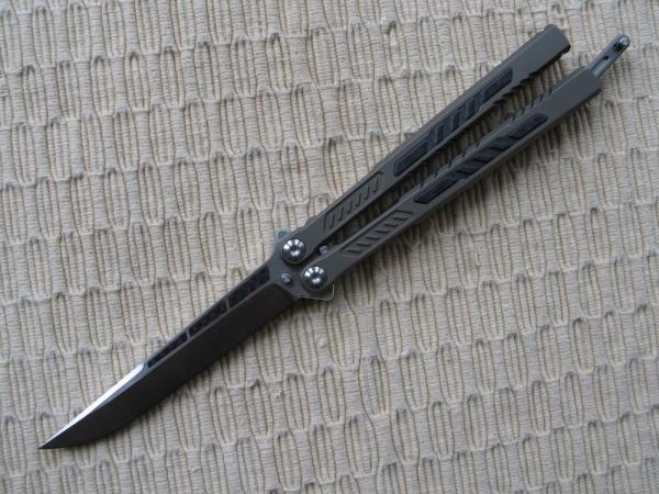 MAXACE MIDNIGHTCAT -  PELICAN - BALISONG - NIB - OUT OF PRODUCTION