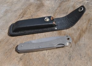 Western USA Stainless 2 Blade Folder Slim Mint Metal handles 5" Closed Tail Lock Lanyard 67-77 Years