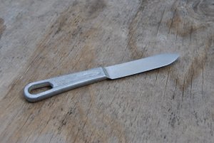LF&C  NCO Mess Knife Mint Dated 1944 Not A Copy Aluminum  Handle Stainless Blade 7 1/4" OAL 