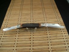 SCHRADE OLD TIMER 858 LUMBERJACK USA MADE VINTAGE LARGE STOCKMAN 3 BLADE MINT CONDITION POCKET KNIFE