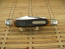 SCHRADE OLD TIMER 858 LUMBERJACK USA MADE VINTAGE LARGE STOCKMAN 3 BLADE MINT CONDITION POCKET KNIFE
