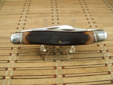 SCHRADE OLD TIMER 858 LUMBERJACK USA MADE VINTAGE LARGE STOCKMAN 3 BLADE MINT CONDITION POCKET KNIFE