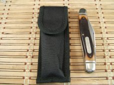 SCHRADE OLD TIMER 858 LUMBERJACK USA MADE VINTAGE LARGE STOCKMAN 3 BLADE MINT CONDITION POCKET KNIFE