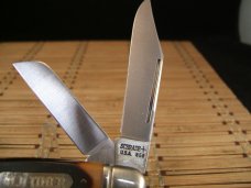 SCHRADE OLD TIMER 858 LUMBERJACK USA MADE VINTAGE LARGE STOCKMAN 3 BLADE MINT CONDITION POCKET KNIFE