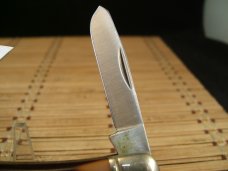 SCHRADE OLD TIMER 858 LUMBERJACK USA MADE VINTAGE LARGE STOCKMAN 3 BLADE MINT CONDITION POCKET KNIFE