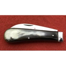 Vintage F HERDER A. SN Swayback Jack Pocket Knife S’man’s Sample Horn c.1624-1993