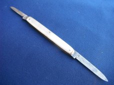  R. Hartkopf & Co. Two Blade Pocket Knife Mother of Pearl Handles Solingen Germany. Made in Germany!