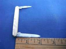  R. Hartkopf & Co. Two Blade Pocket Knife Mother of Pearl Handles Solingen Germany. Made in Germany!