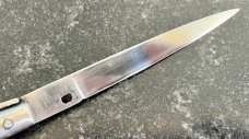 Vintage Spanish Stiletto Switchblade, 9.5 Inch, Marked "J.B. INOX", Used Vintage Spanish Stiletto Switchblade, 9.5 Inch, Marked "J.B. INOX", Used