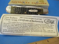 Case Brothers Classic Series 1992 Green Bone Trapper Pattern # G6254 