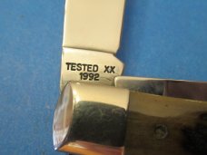 Case Brothers Classic Series 1992 Green Bone Trapper Pattern # G6254 