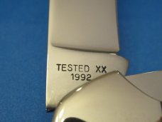 Case Classic 1992 Case Brothers Green Bone Saddle Horn Pattern # G62100