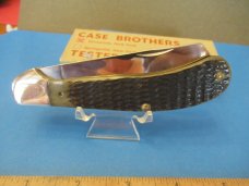 Case Classic 1992 Case Brothers Green Bone Saddle Horn Pattern # G62100