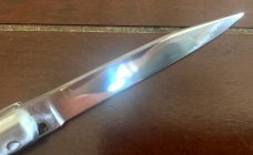 1960's Begon Switchblade, Clip Point Blade, With Bail, Hard To Find, Made In France, Unused 